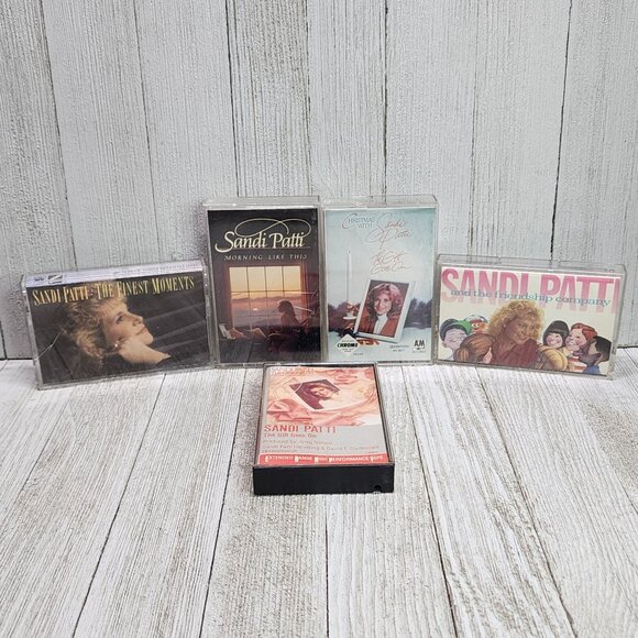 Sandi Patti - Audio Cassettes Tapes Bundle - Lot Of 5 - Picture 1 of 3